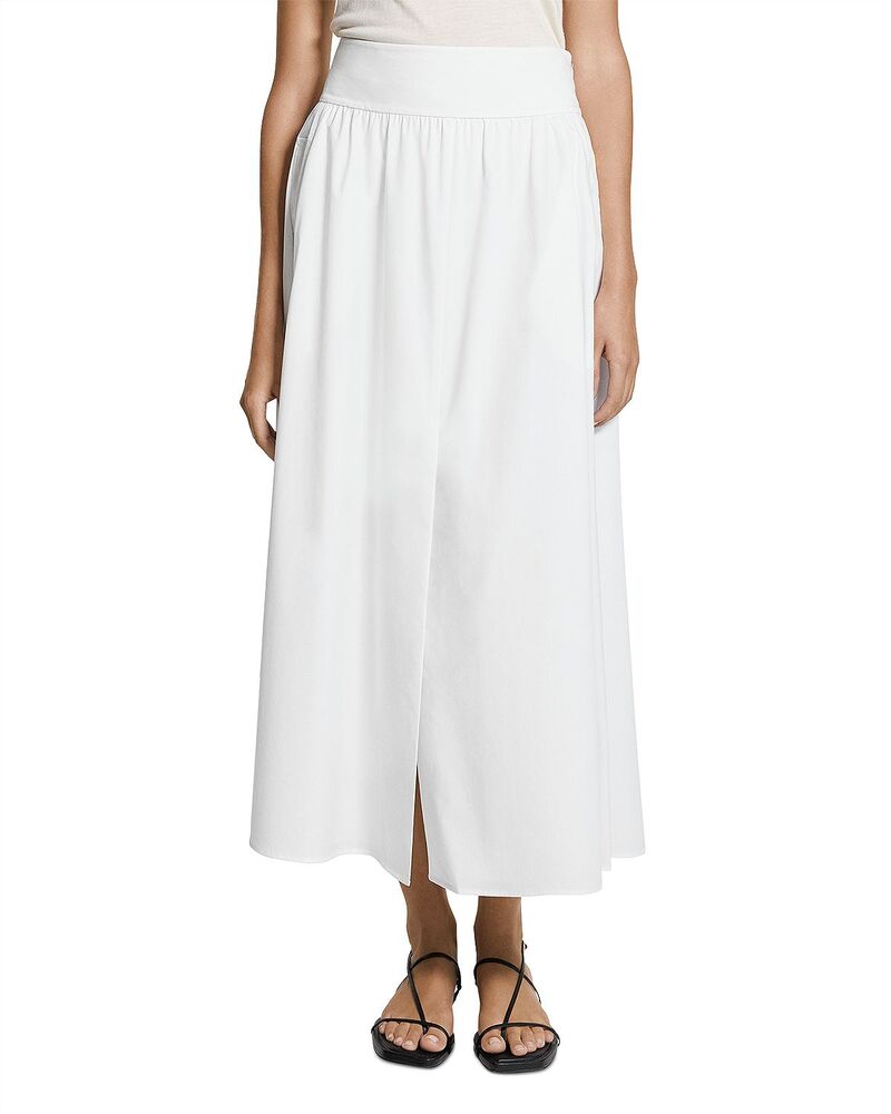 セオリー レディース ボトムスカート Theory Front Vent Volume Skirt White ホワイト 55,990円