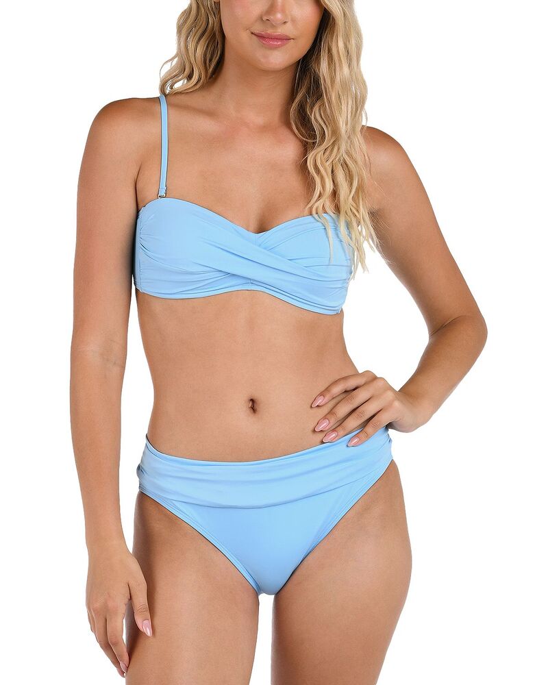 ラブランカ レディース 水着 トップのみ La Blanca Island Goddess Twist Bikini Top & Island Goddesshirred Bikini Bottom Black ブラック 10,860円