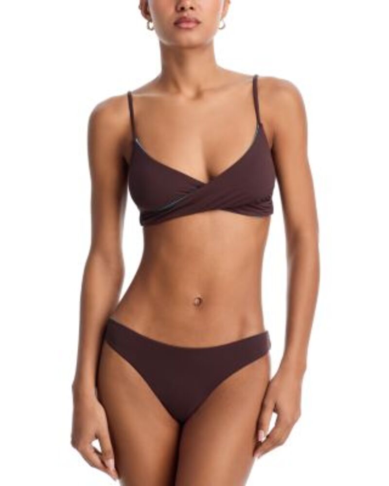 ボンドアイウェア レディース 水着 トップのみ bond-eye Amira Cross Front Bikini Top & Siara Hipster Bikini Bottom One-Size