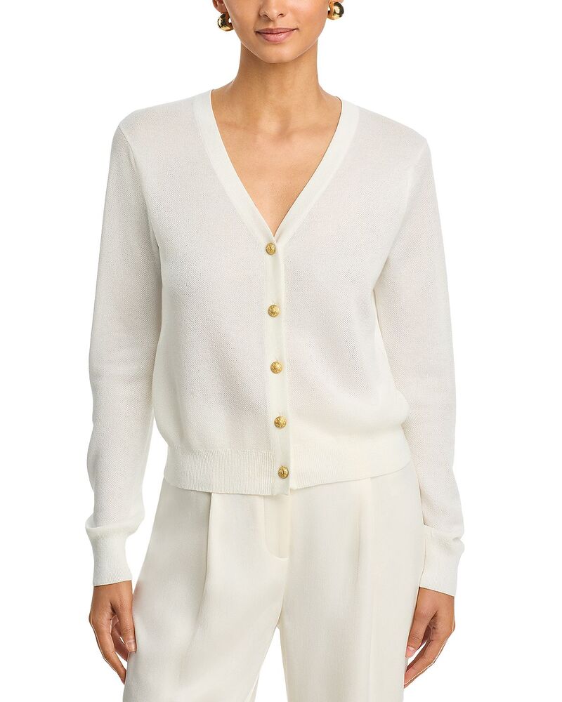 コビーハルペリン レディース アウター カーディガン セーター Kobi Halperin Jenna Cardigan Sweater White ホワイト