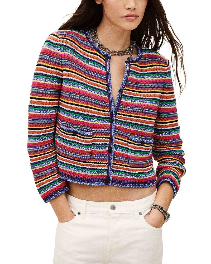 バッシュ レディース アウター カーディガン ba&sh Fanny Cardigan Multicolor マルチカラー 54,480円