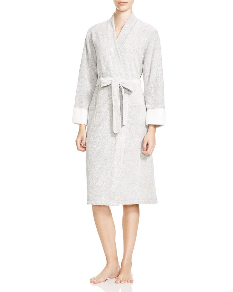 ナトリ レディース アンダー御召しもの ナイト爵御召しもの Natori Nirvana Robe Heather Gray 薄墨色