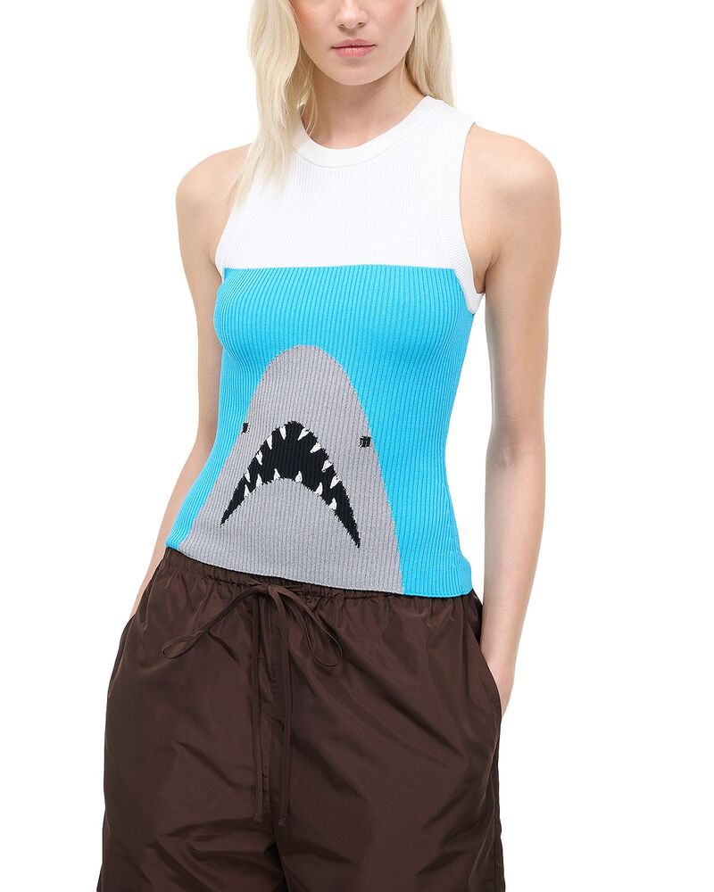 スタウド レディース トップス 貯蔵タンクとっ始め STAUD Malia Tank Top Great White 白いこと