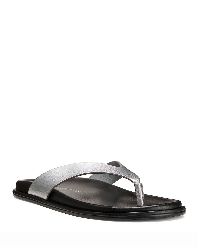 スチュアート ワイツマン レディース シューズ サンダル Stuart Weitzman Women's Mary Kate Thong Sandalsilver シルバー