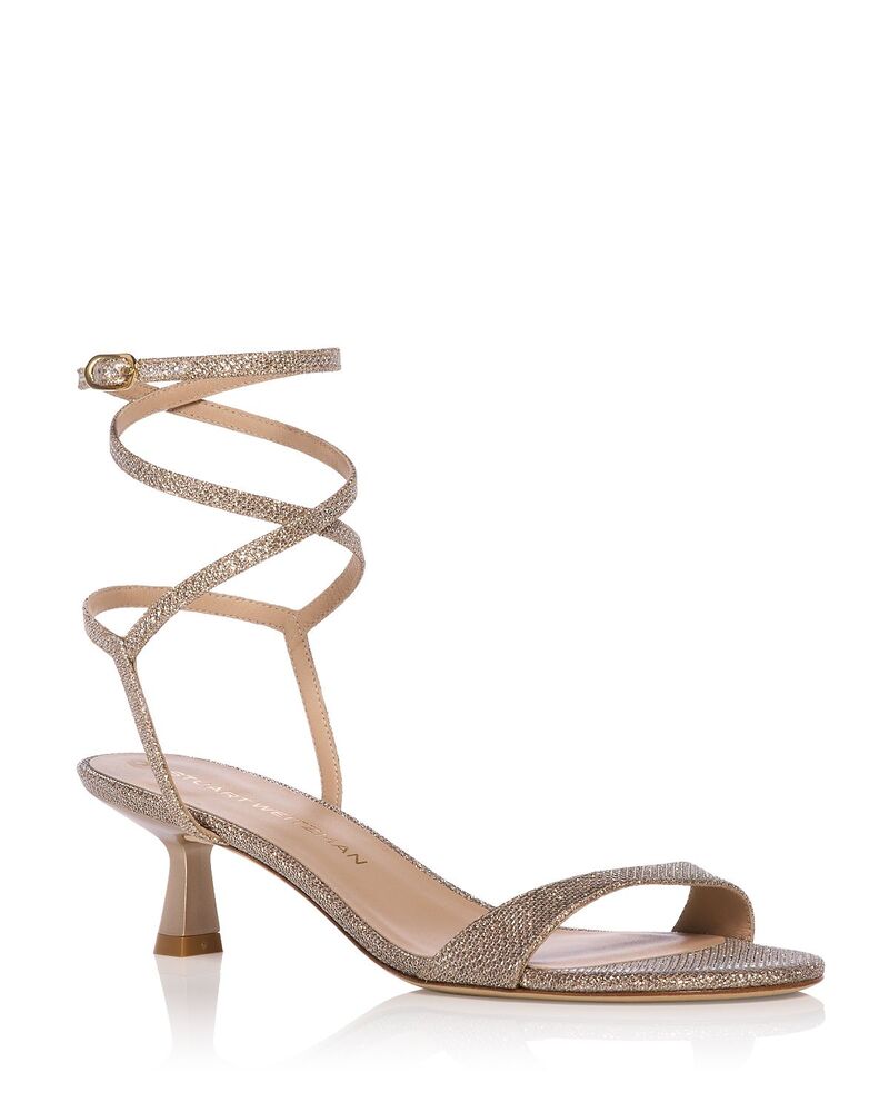 スチュアート ワイツマン レディース シューズ サンダル Stuart Weitzman Women's Nudist 50 Wrap Sandals Poudre