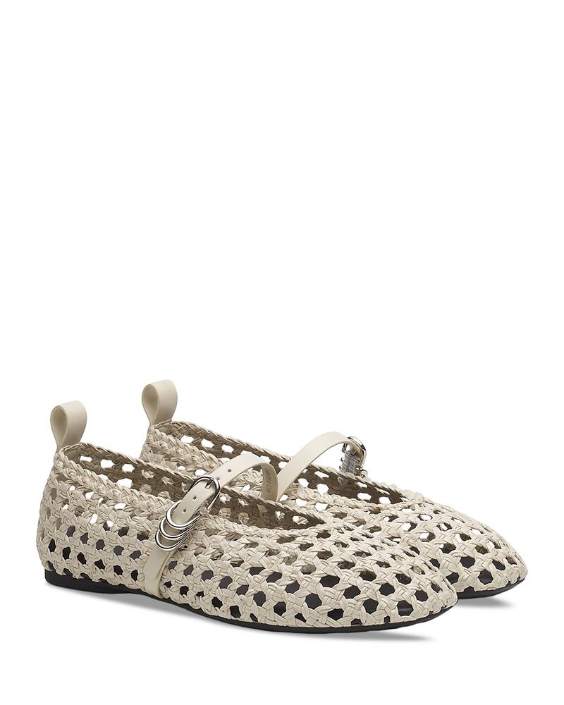 ラグアンドボーン レディース シューズ パンプス rag & bone Women'spire Mary Jane Flats Antique White ホワイト