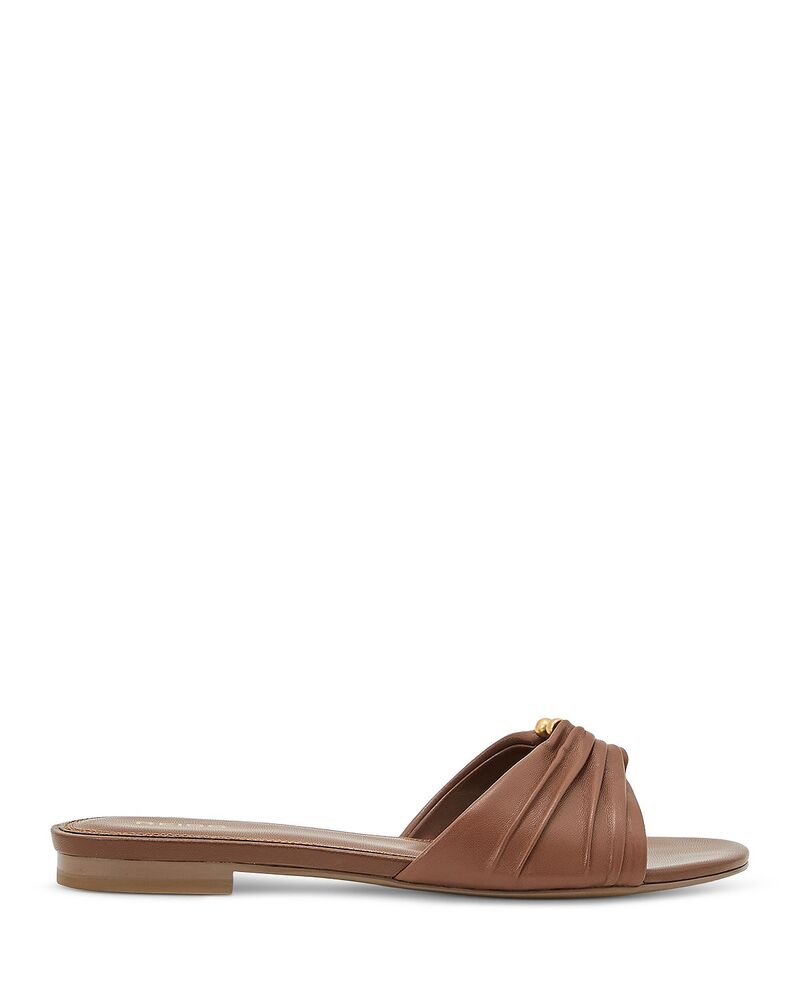 レイス レディース シューズ サンダル REISS Women's Hardware Flat Sandals Tan タン