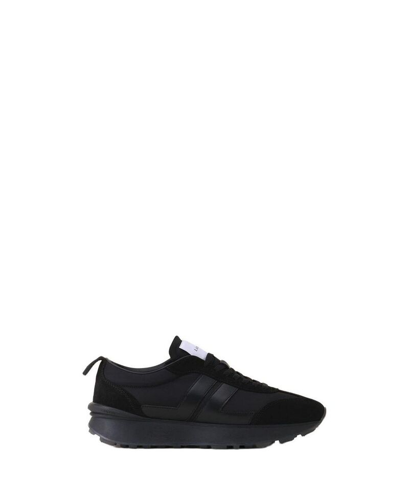 ランバン メンズ シューズ スニーカー ナイロン Lanvin Bumpr Nylon Sneakers Black 黒いこと