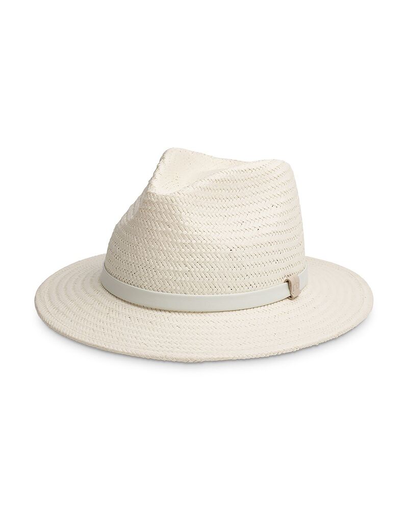 ラグアンドボーン レディース アクセサリー 帽子 rag & bone Packable Straw Fedora Ivory アイボリー