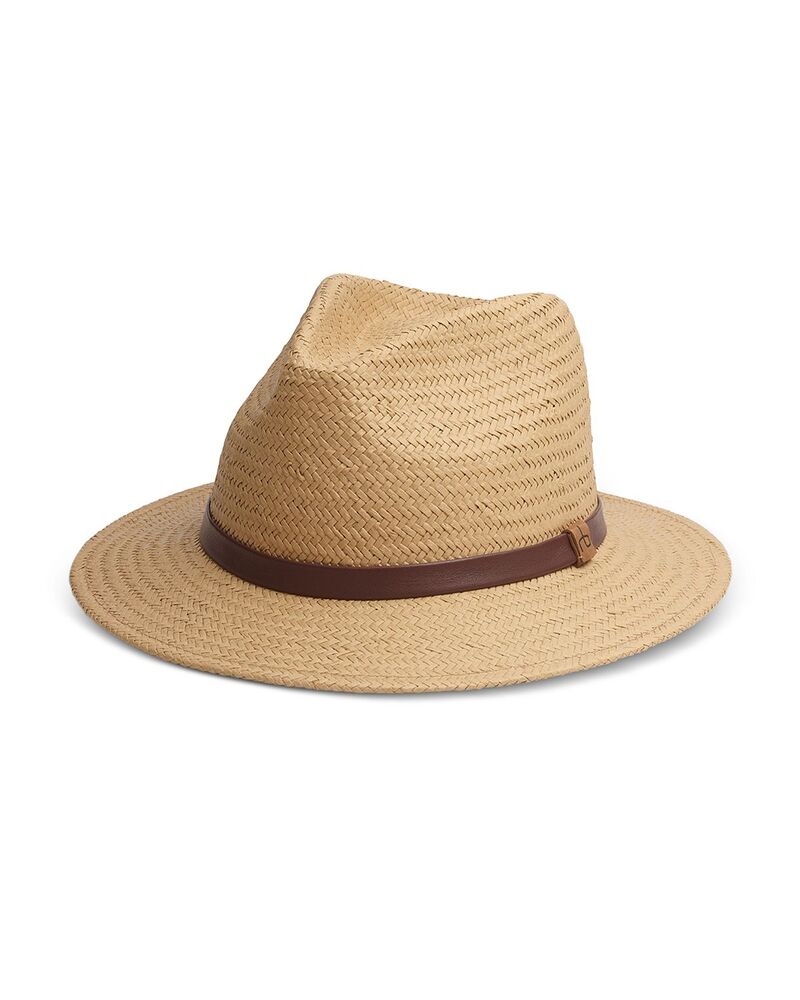 ラグアンドボーン レディース アクセサリー 帽子 rag & bone Packable Straw Fedora Light Brown ブラウン