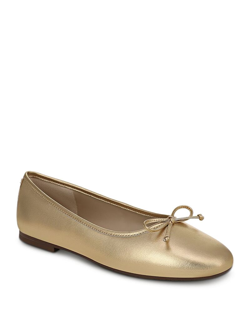 サムエデルマン レディース シューズ パンプス Sam Edelman Women's Alie Ballet Flats Black Leather ブラック