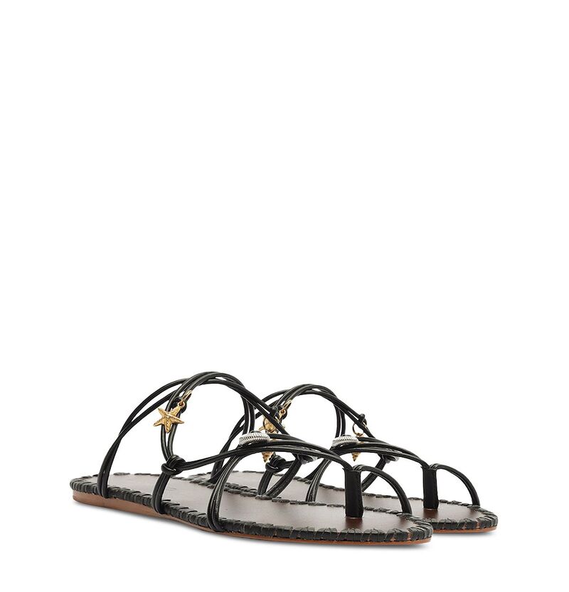 ファーム レディース シューズ サンダル FARM Rio Women'sea Flat Sandals Black ブラック