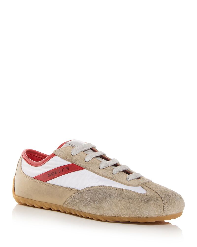 マックイーン レディース シューズ スニーカー McQueen Women Boxe Sneakers Old Brown ブラウン