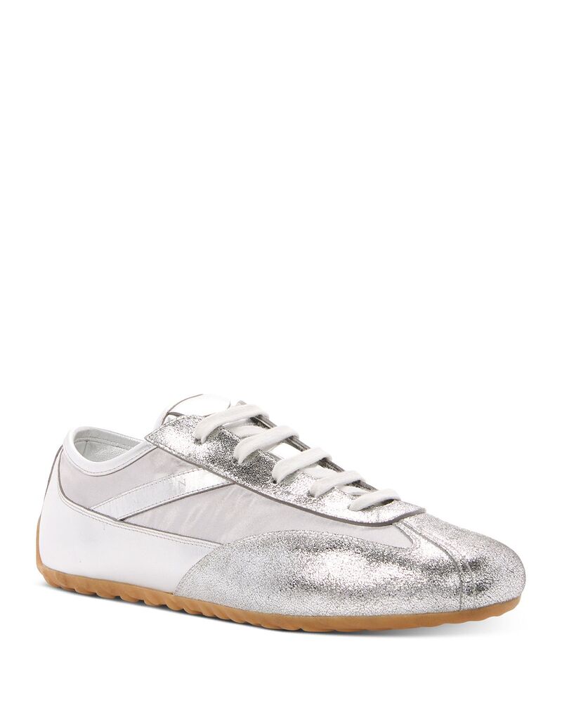 マックイーン レディース シューズ スニーカー ナイロン スエード McQueen Womenuede \u0026 Nylon Sneakers Champagne シャンパン