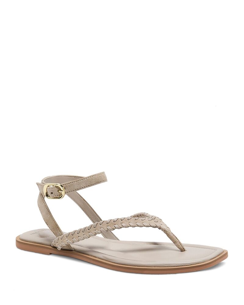 フリーピープル レディース シューズ サンダル Free People Women's Waverly Whipstitch Thong Sandalsunstone Sand Suede サンド