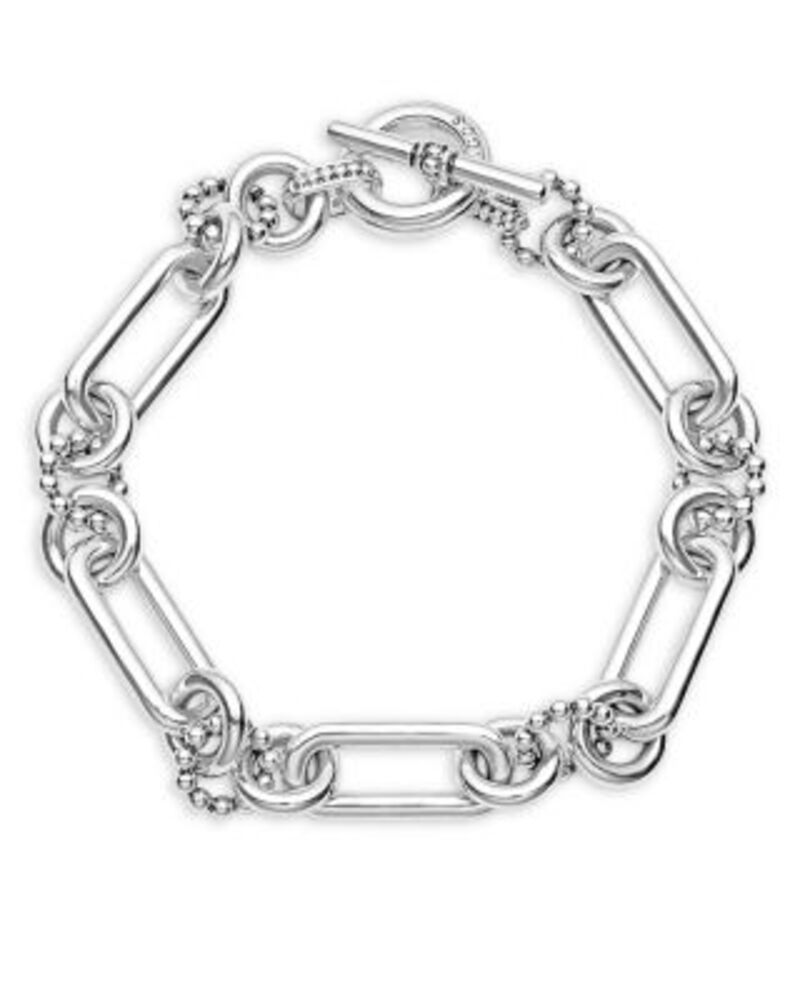 ラゴス レディース アクセサリー ブレスレット・バングル・アンクレット LAGOSterling Silver Signature Caviar Mixed Link Bracelets One-Size シルバー