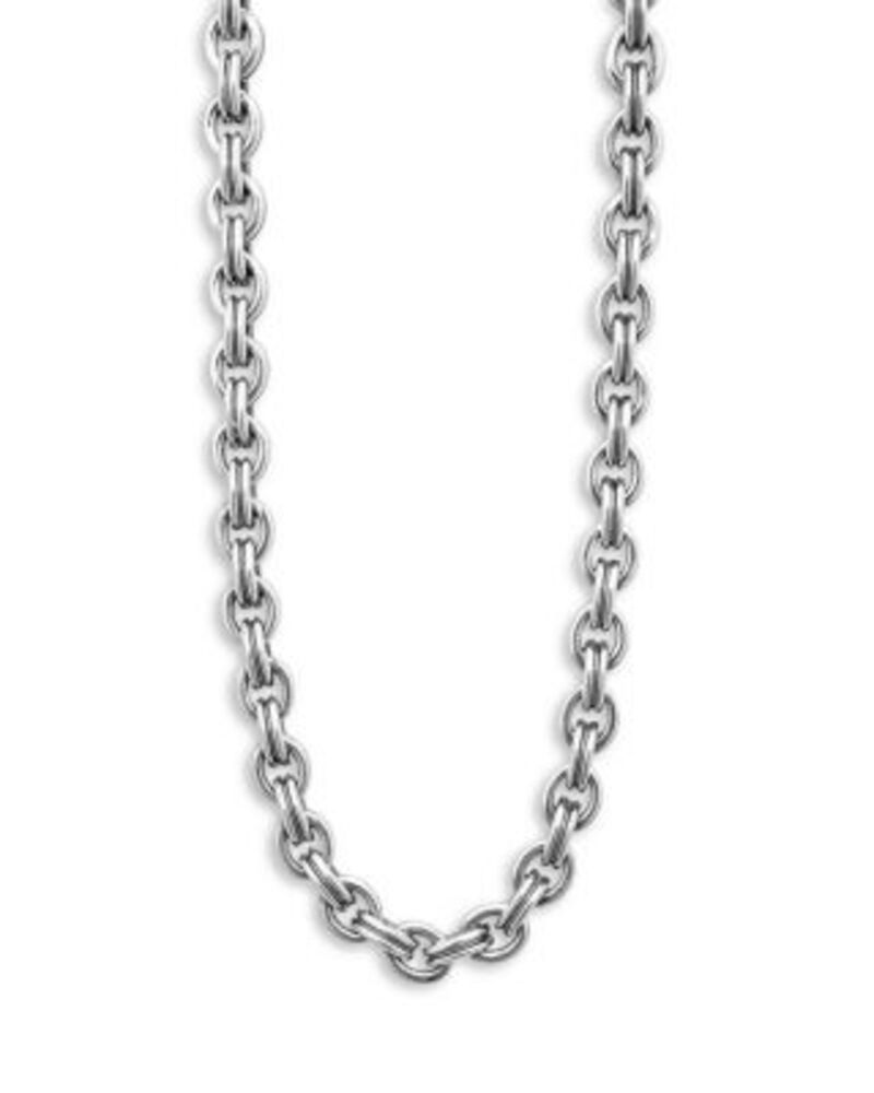 ラゴス メンズ アクセサリー ネックレス・チョーカー・ペンダントトップ レース LAGOS Men's 18K Yellow Gold & Sterling Silver Anthem Double Link Necklace - Exclusive One-Size イエロー