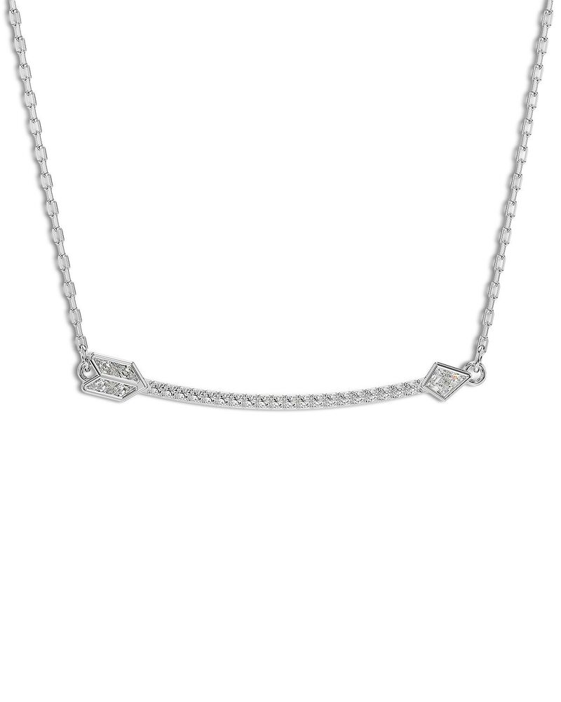 スワロフスキー レディース アクセサリー ネックレス・チョーカー・ペンダントトップ レース Swarovskidyllia Crystal & Cubic Zirconiarrow Collar Necklace 14.87-17.75\