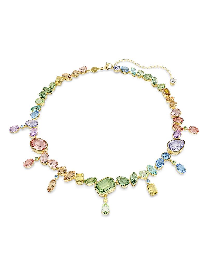 スワロフスキー レディース アクセサリー ネックレス・チョーカー・ペンダントトップ レース Swarovski Gema Mixed Crystall Around Collar Necklace 14.87-17.75\