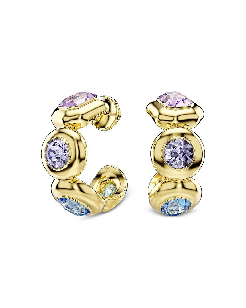 スワロフスキー レディース アクセサリー ピアス・イヤリング Swarovski Gema Mixed Crystal Open Hoop Earrings Multicolored マルチカラー 40,820円