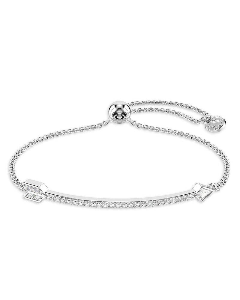 スワロフスキー レディース アクセサリー ブレスレット・バングル・アンクレット Swarovskidyllia Crystal & Cubic Zirconiarrow Slider Bracelet Silver シルバー