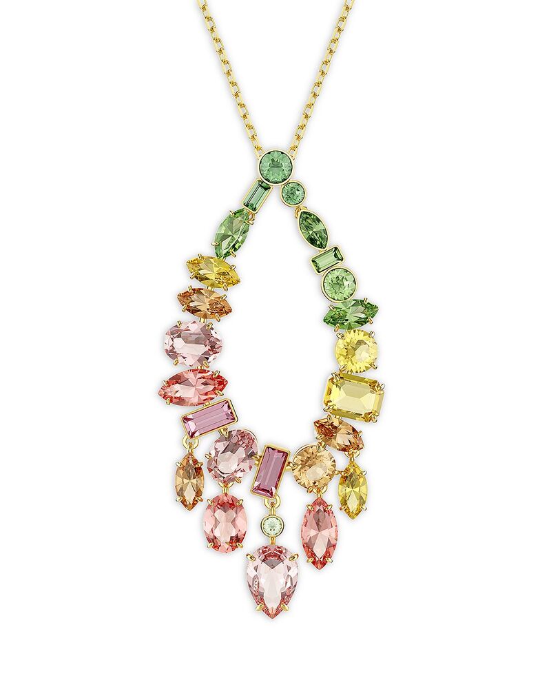スワロフスキー レディース アクセサリー ネックレス・チョーカー・ペンダントトップ レース Swarovski Gema Mixed Crystal Opendant Necklace 23.62-29.5\
