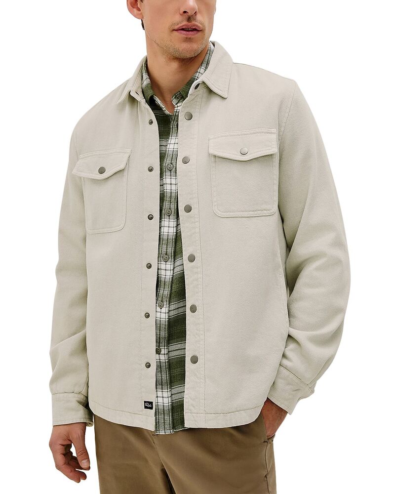 レイルズ メンズ アウター ジャケット・ブルゾン コットン Rails Rhett Cotton Jacket Stone ストーン