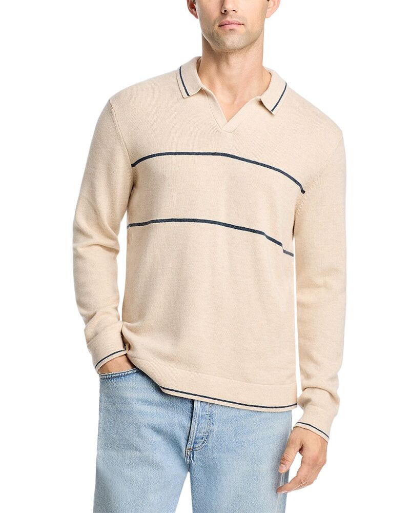 マリーン レイヤー メンズ アウター ニット・セーター ポロシャツ Marine Layer Liam Sweater Polo Ango/Navy ネイビー 18,360円