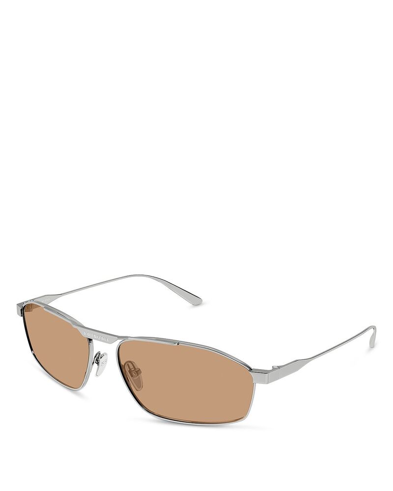 バレンシアガ レディース 付属物 サングラス・アイウェア Balenciaga Pilot Sunglasses 63粍 Rutenium