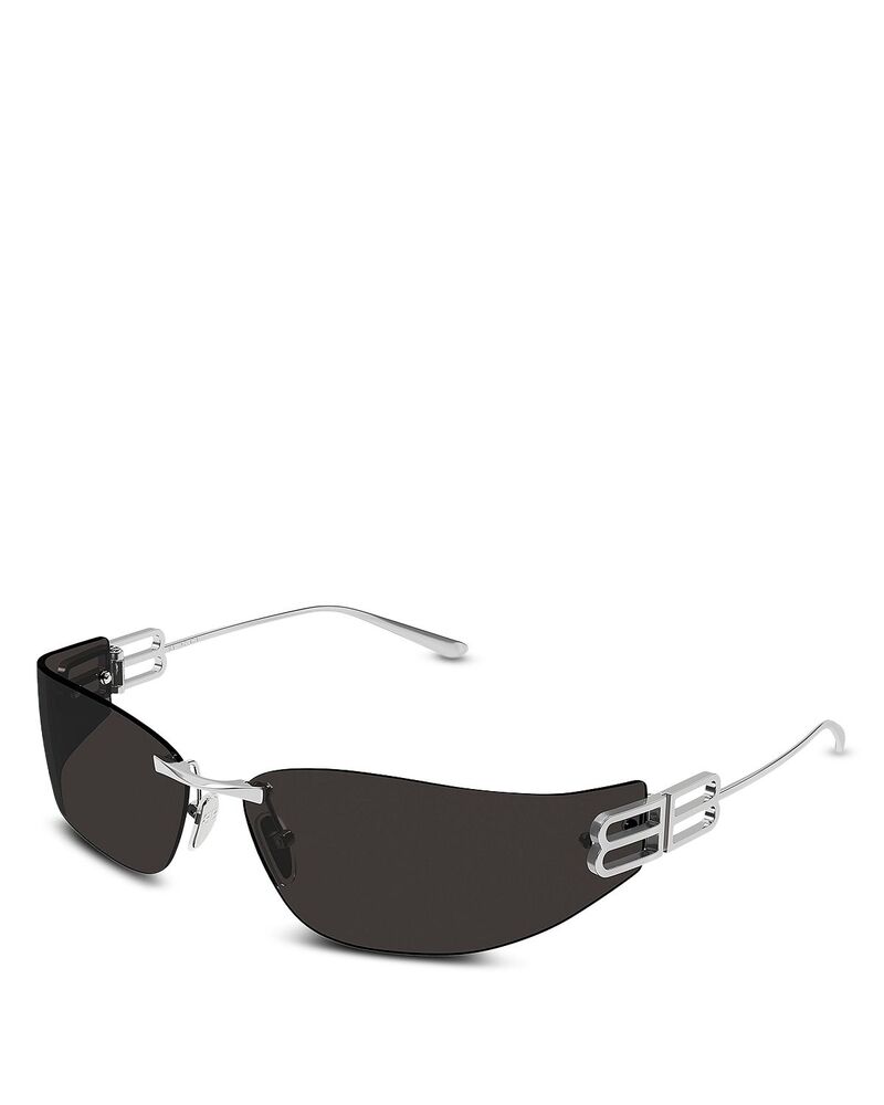 バレンシアガ レディース 付属物 サングラス・アイウェア Balenciaga Cat Eye Sunglasses 76粍 Rutenium