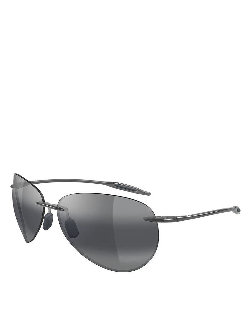 マウイ体育館 レディース 付属物 サングラス・アイウェア Maui Jim Sugar Beach Polarized Sunglasses 63粍 Grey 薄墨色