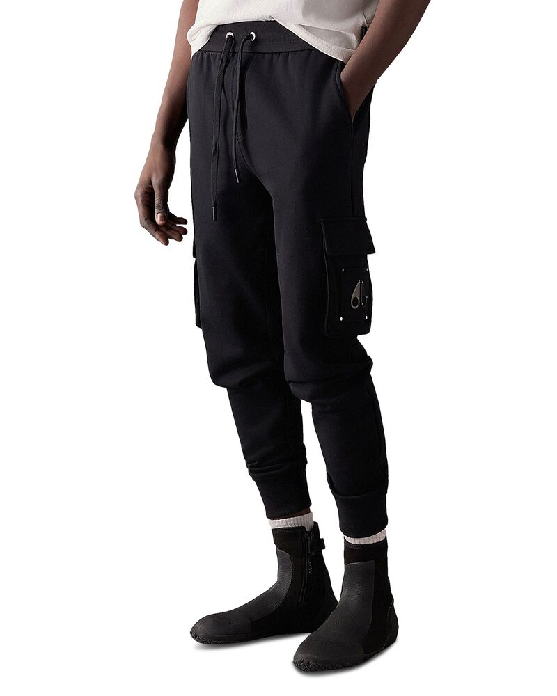ムースナックル メンズ ボトムス カジュアルパンツ ジョガーパンツ Moose Knuckles Hartsfield Cargo Joggers Black ブラック 49,080円