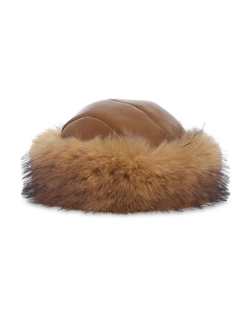 ジョセリン レディース アクセサリー 帽子 Jocelyn Faux Furoller Hat Chestnut/Tan タン