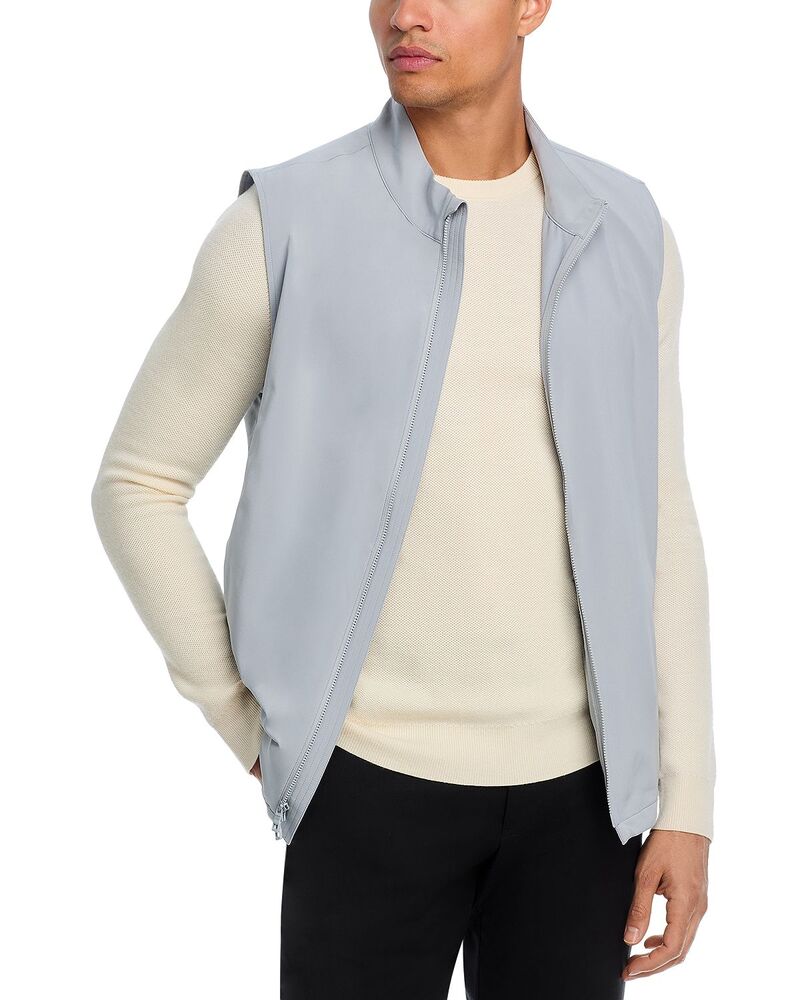 ピーター・鏡鑑 メンズ アウター より良い Peter Millar Dunes Vest Gale Grey 薄墨色