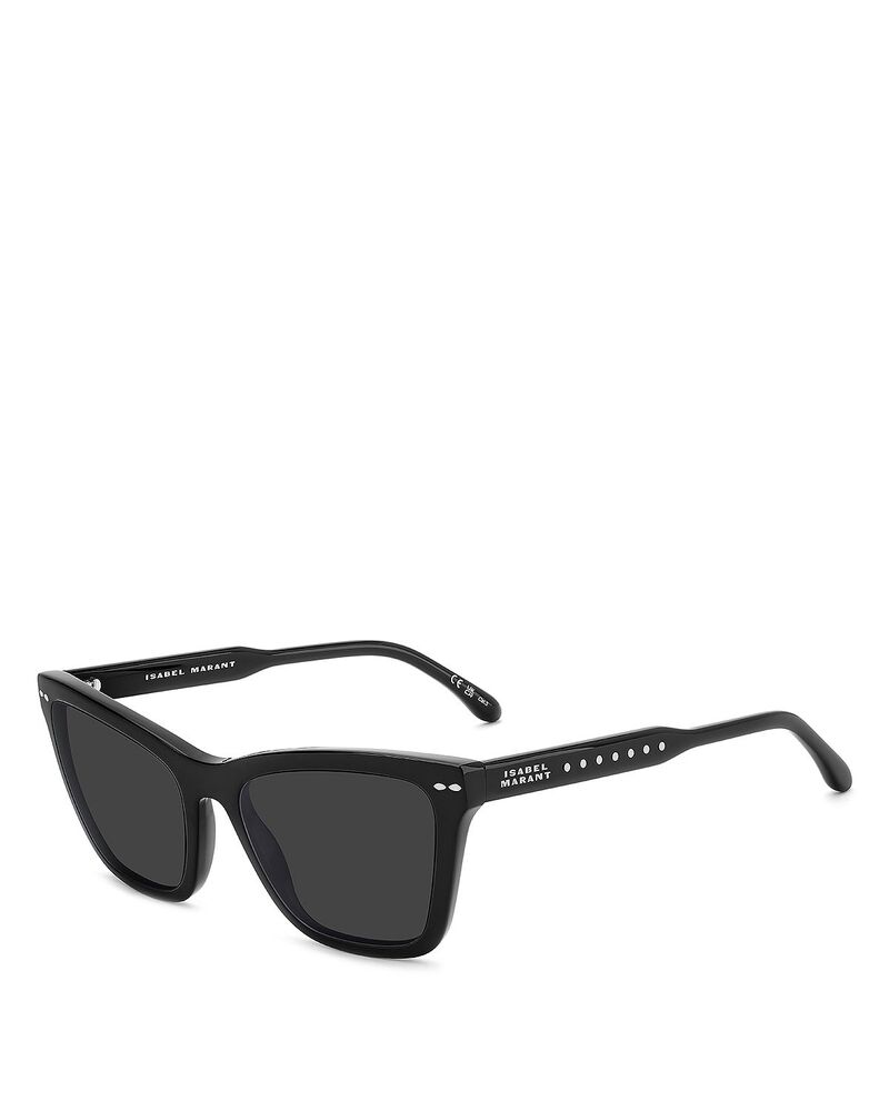 イザ呼びりん マラン レディース 付属物 サングラス・アイウェア Isabel Marant Cat Eye Sunglasses 55粍 BLACK 黒いこと