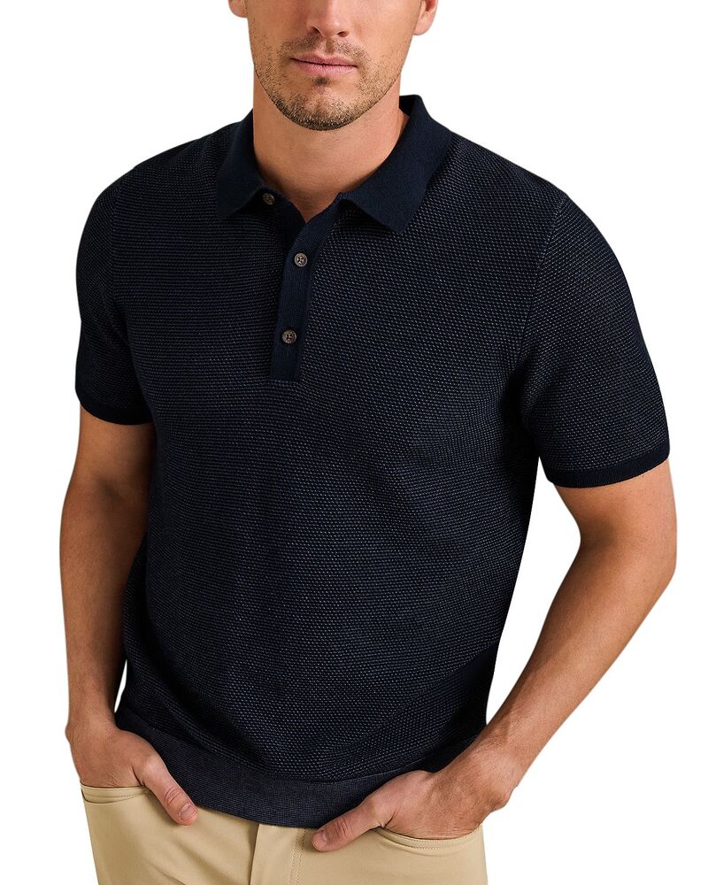 ローヌ メンズ トップス ポロシャツ ニット Rhone Mercer Knit Polo Shirtrue Navy ネイビー｜ReVida 店
