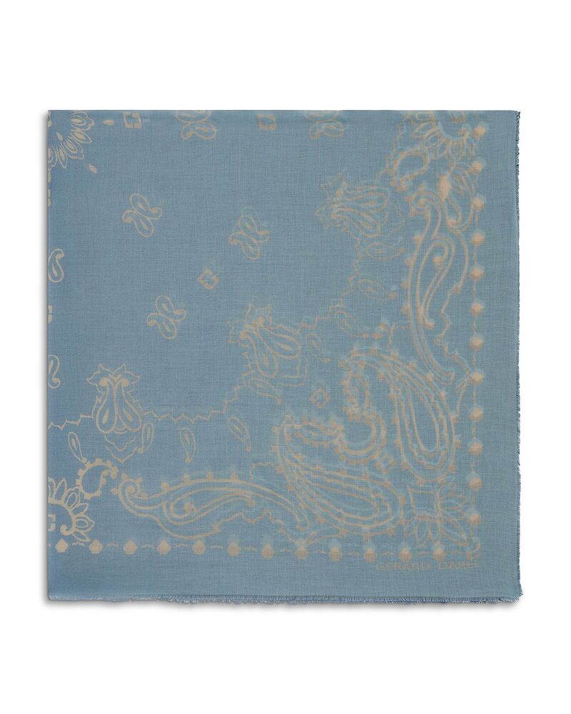 ジェラルド・ダレル レディース アクセサリー マフラー・ストール・スカーフ プリント コットン Gerardarel Dorine Printed Cotton Scarf Indigo インディゴ