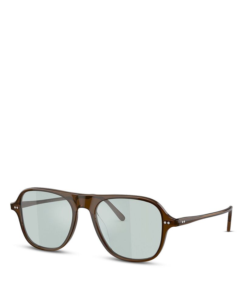 オリバーピープルズ レディース 付属物 サングラス・アイウェア Oliver Peoples Nilosquare Optical Glasses 56粍 Dark Brown 赤銅色
