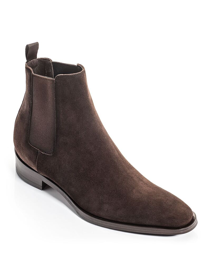 トゥーブート メンズ シューズ ブーツ・レインブーツ なめし革 To Boot New York Men\u0027s Christophe Leather Boots Dark Brown 赤銅色