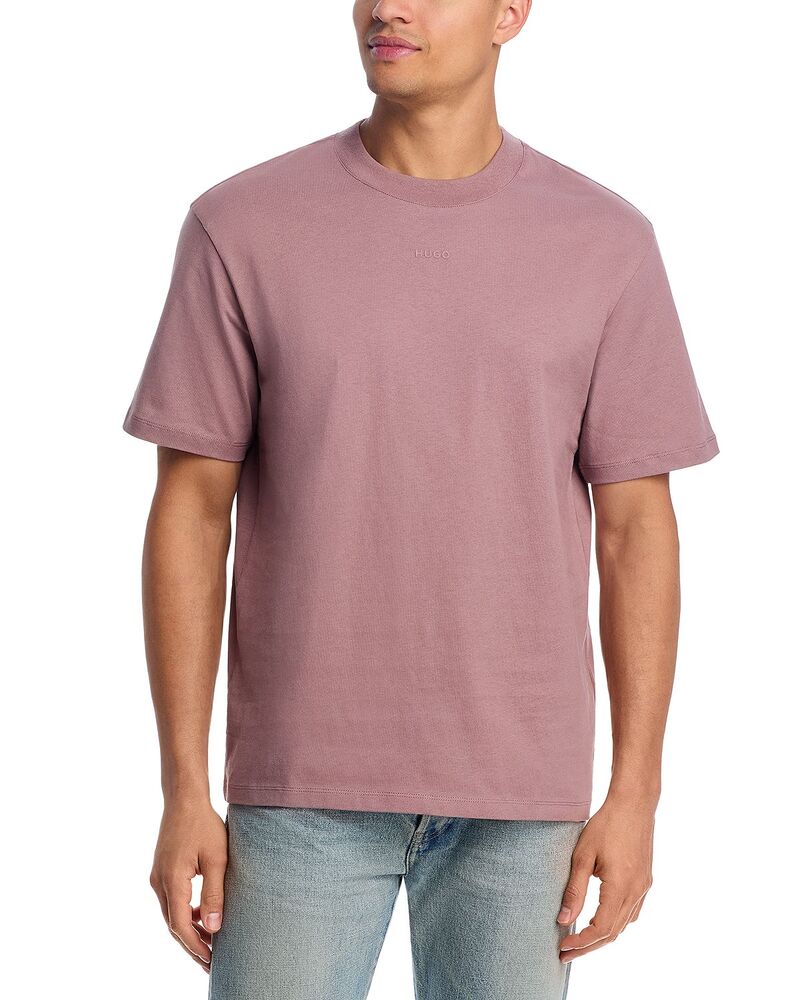 フューゴ メンズ トップス Tシャツ HUGO Dapolino Tee Light Pastel Brown ブラウン