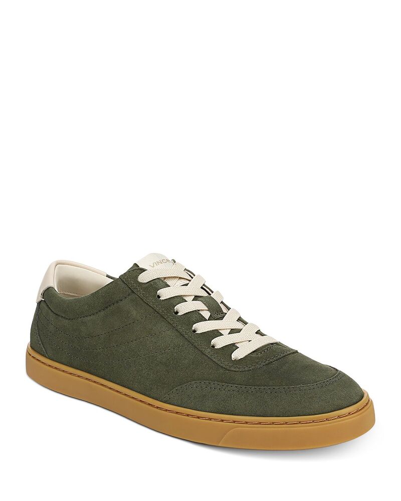 ヴィンス メンズ シューズ スニーカー スエードクロス Vince Men\u0027s Palm Suede Trainer Sneaker Driver Grey 薄墨色