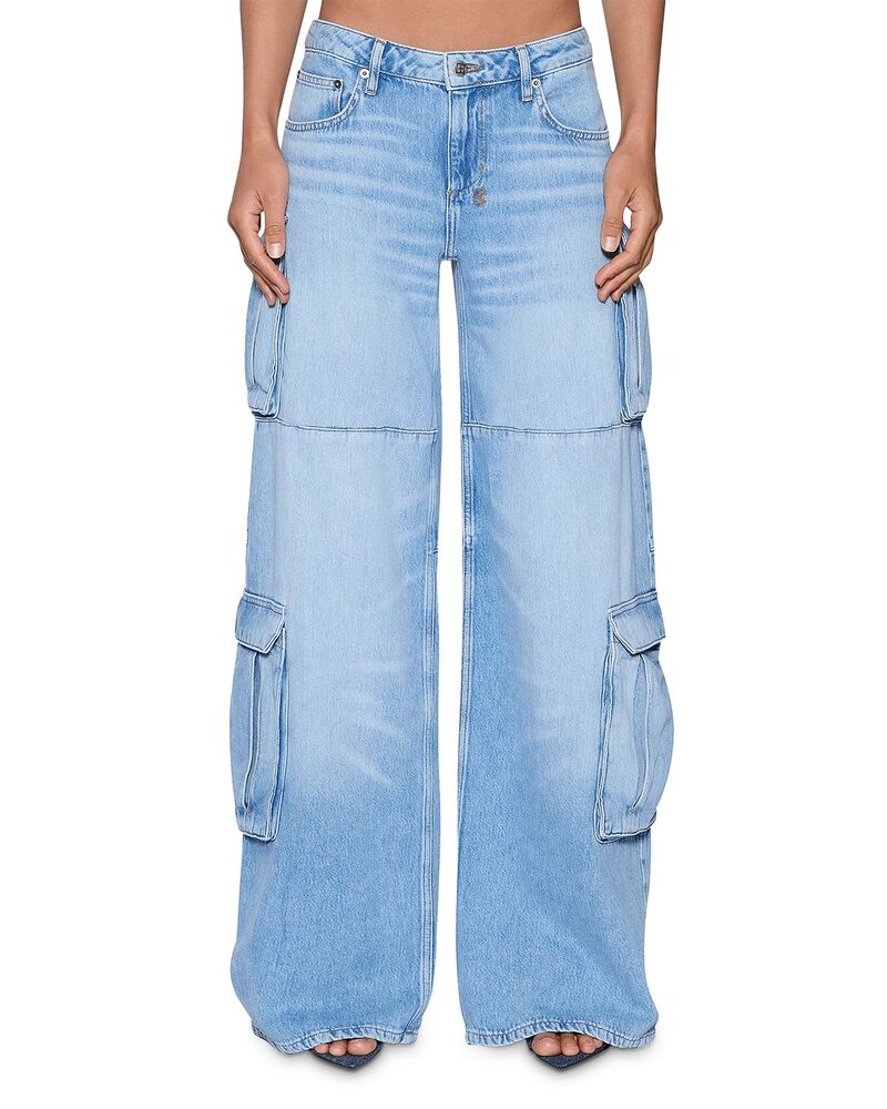 スビ レディース ボトムス デニムパンツ ローライズ ジーンズ Ksubi Dropout Low Rise Cargo Jeans in Denim デニム｜ReVida 店