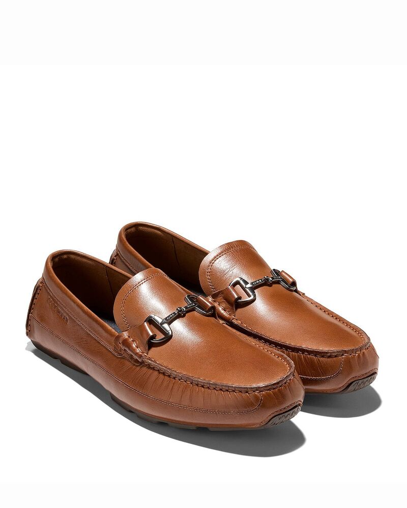 コールハーン メンズ シューズ スリッポン・ローファー Cole Haan Men's Grand Laser Driver Loafers British Tan タン