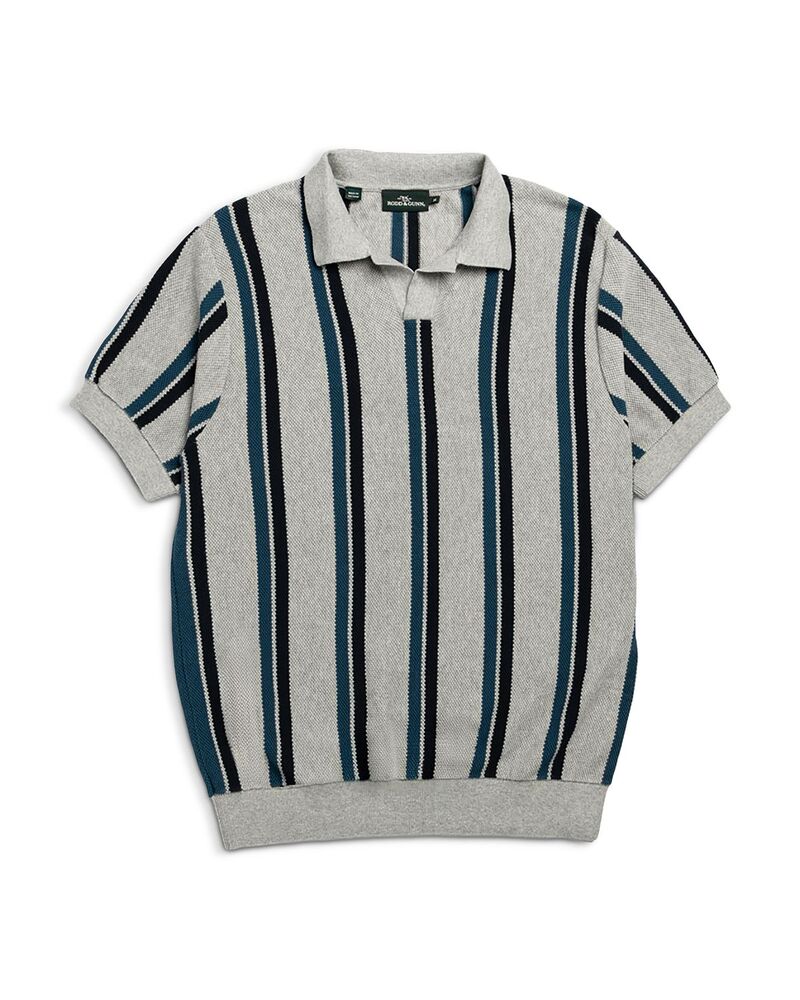 ロッドアンドグン メンズ トップス ポロシャツ Rodd & Gunn Royce Hill Striped Polo Dusk ストライプ