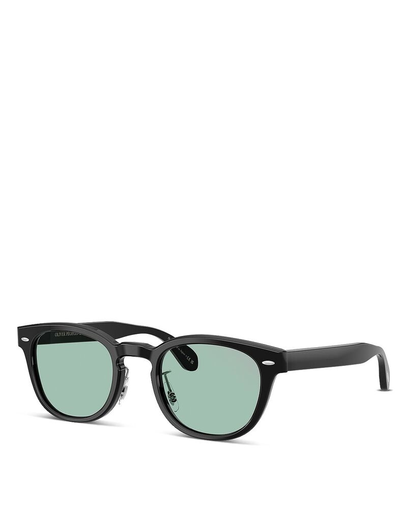 オリバーピープルズ メンズ 付属物 サングラス・アイウェア Oliver Peoplesheldrake-F Round Optical Glasses 49粍 Black 黒いこと