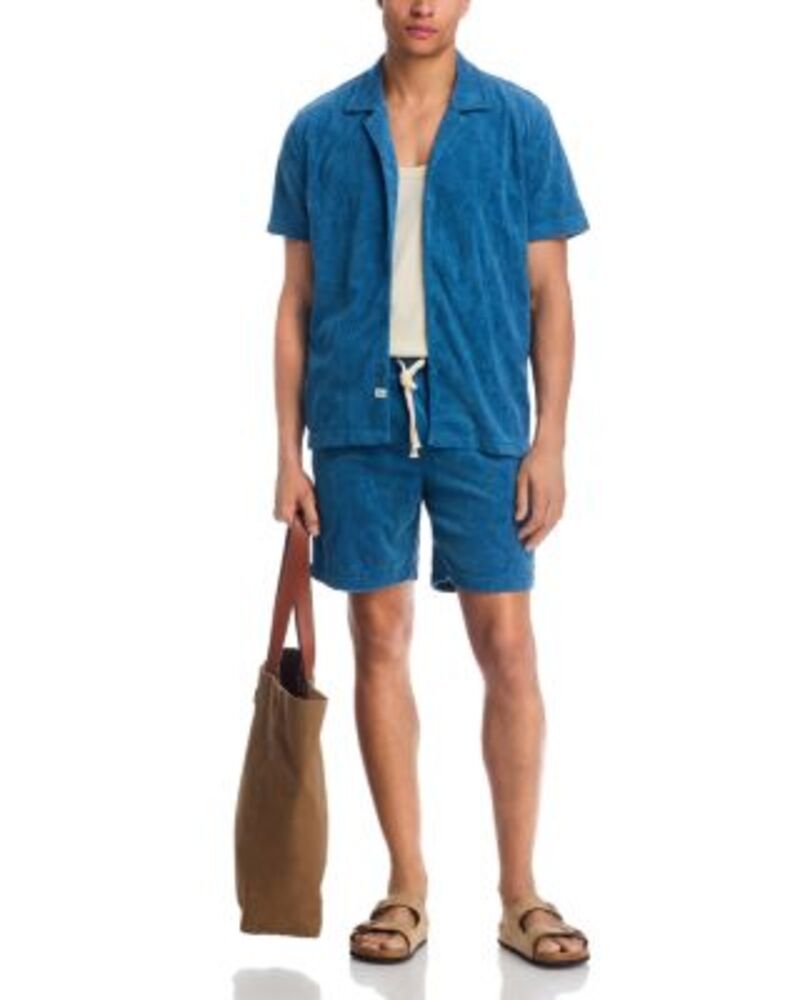 レイルズ メンズ トップス シャツ ショートパンツ Rails Nova Palm Tree Shirt \u0026 Maverick Swim Shorts One-Size
