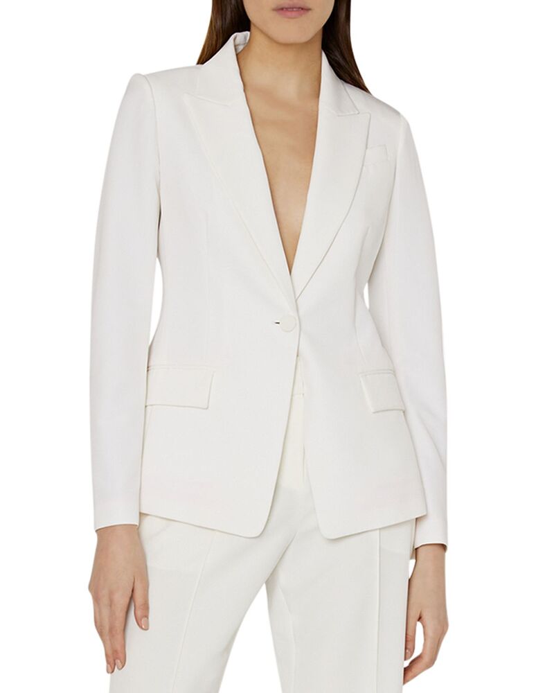 ミリー レディース アウター ジャケット・ブルゾン ブレザー MILLY Avery Cady Blazer Ecru エクリュ｜ReVida 店