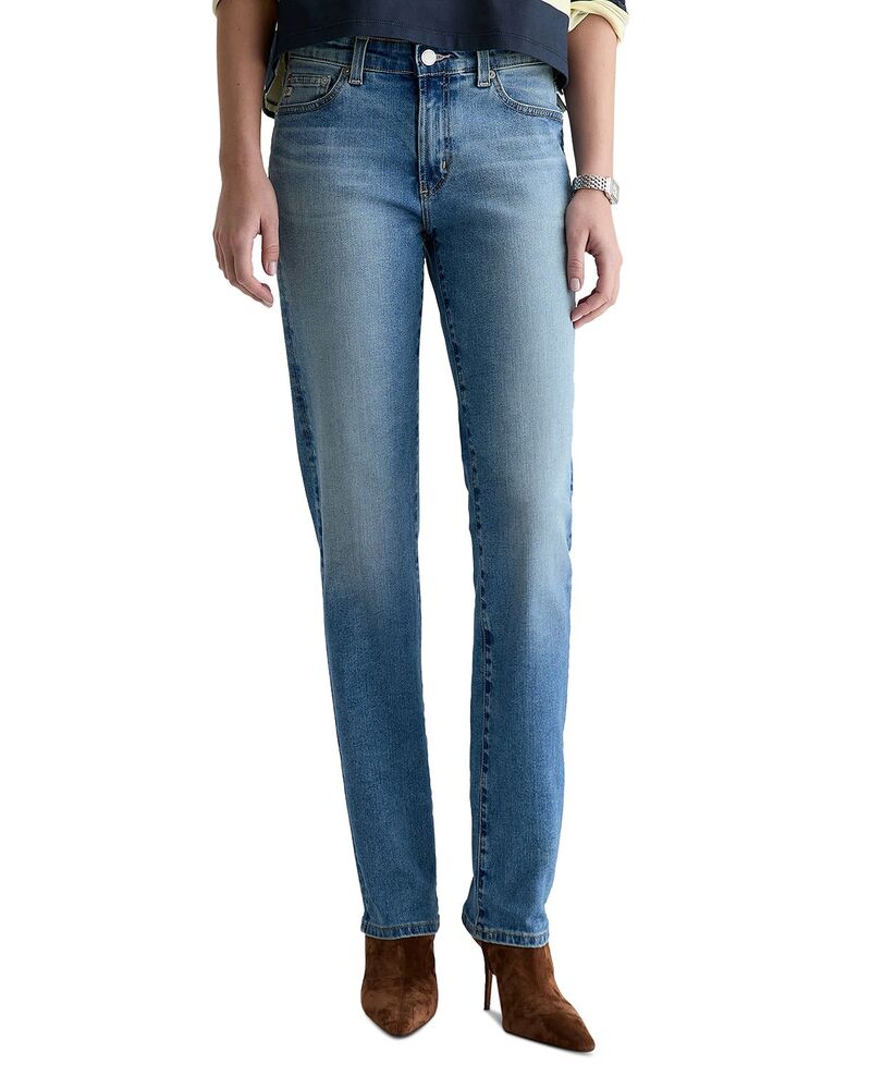 エージー レディース ボトムス デニムパンツ ローライズ ジーンズ AG Sandra Low Rise Straight Jeans in 15 Years Aviator 15 Years Aviator|ReVida 店