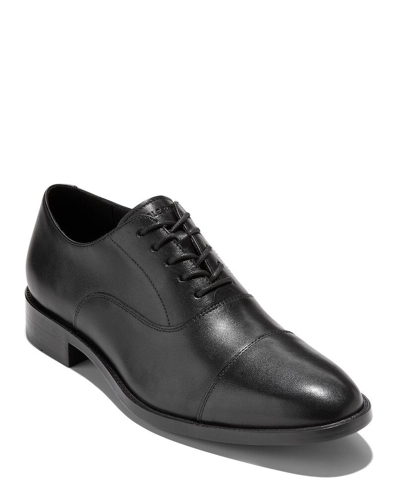コールハーン メンズ シューズ オックスフォード ワンピース キャップ レース Cole Haan Men's Hawthorne Lace Up Cap Toe Oxfordresshoes Black ブラック