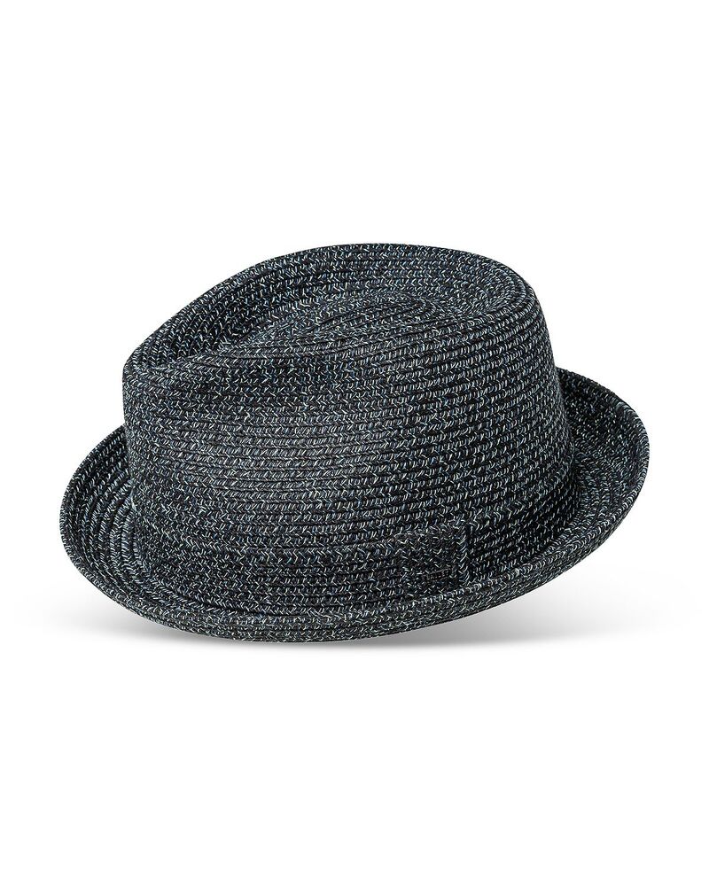 ベーリー オブ ハリウッド メンズ アクセサリー 帽子 Bailey of Hollywood Billy Braided Straw Hat Dark Blue Heather ヘザー